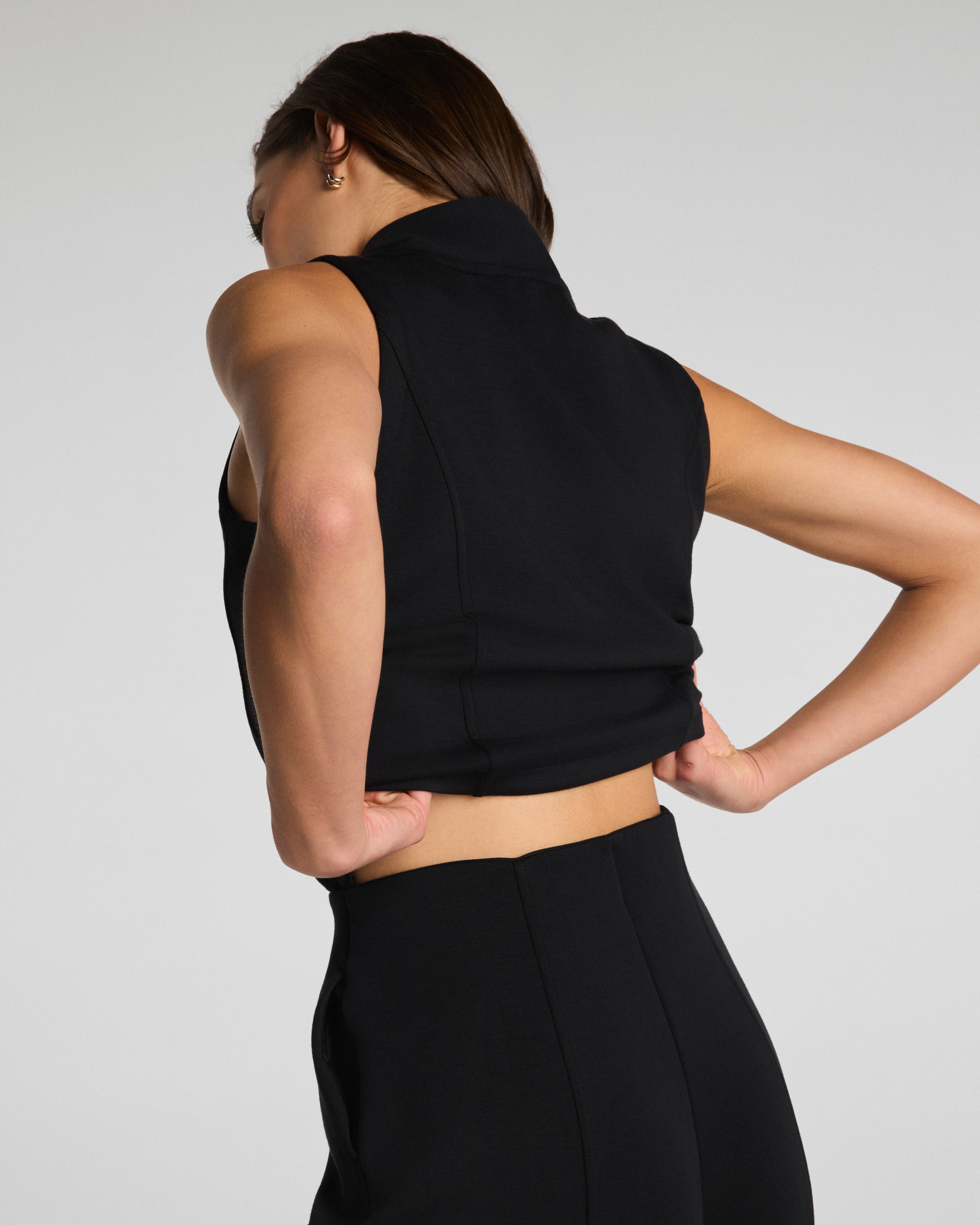 AirEssentials Shawl Collar Half Zip Jumpsuit (Buy 2 Free Shipping & Extra $5 off)